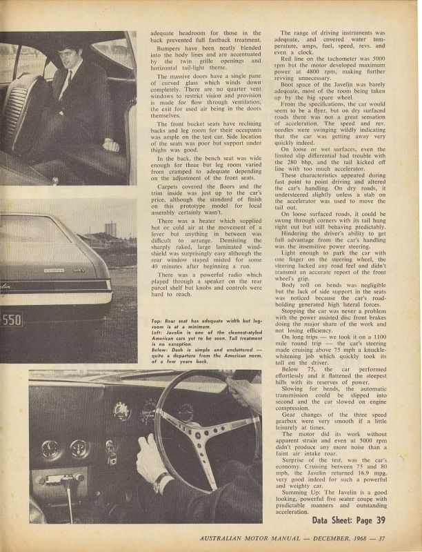 Motor Manual December 1968 page 2