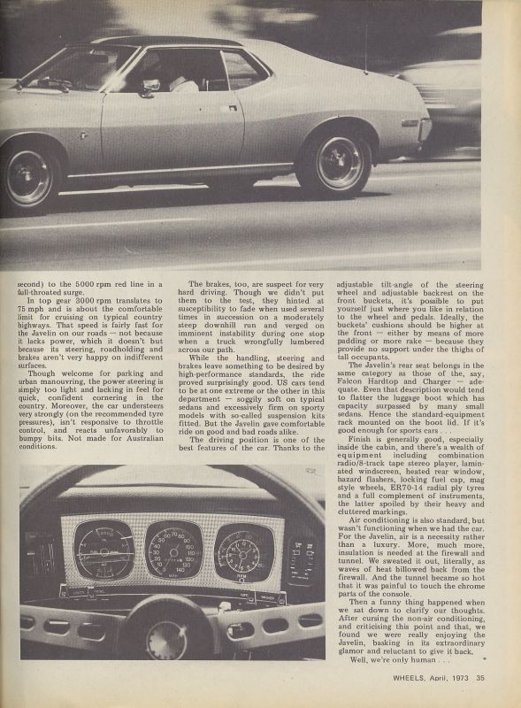 Wheels Magazine April 1973 page 6